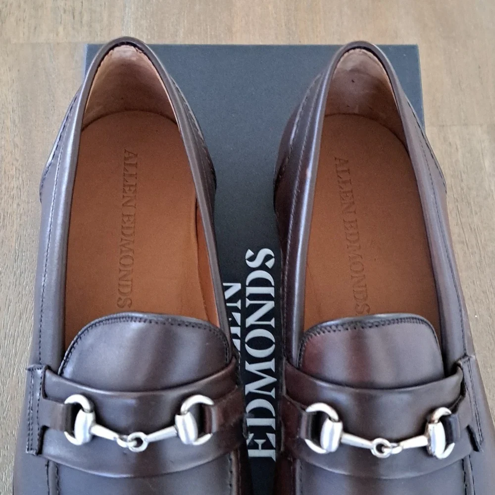 Allen Edmonds Randolph Bit Loafer - Color: Espresso Leather - Size: Men 11 E - Picture 3 of 10